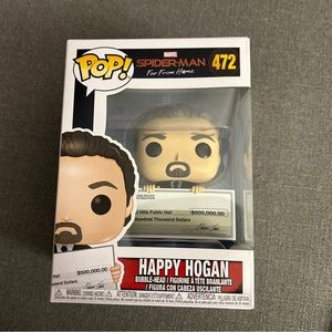 New Funko Pop! Marvel Spider-Man Happy Hogan Vinyl Figure #472